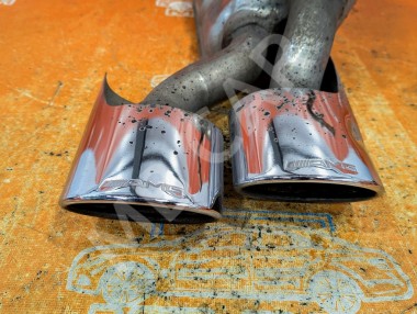 Глушитель MERCEDES-BENZ E-класс W211/S211 (2002 - 2006) — Разборка Мерседес