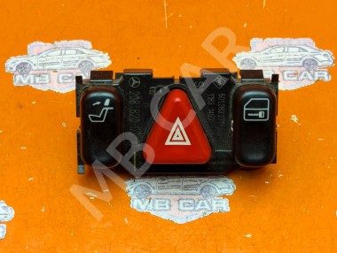 Кнопка аварийной сигнализации MERCEDES-BENZ C-класс W202/S202 рестайлинг (1997 - 2001) — Разборка Мерседес