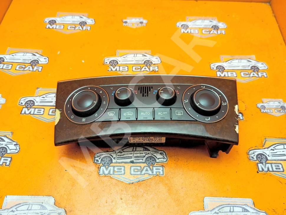 Панель управления климатом MERCEDES-BENZ C-класс W203/S203/CL203 рестайлинг (2004 - 2008) фото 1 &mdash; Разборка Мерседес