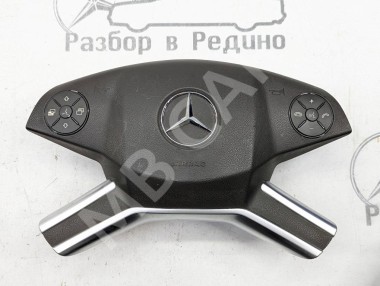 Подушка безопасности в руль MERCEDES-BENZ M-класс W164 рестайлинг (2008 - 2011) — Разборка Мерседес