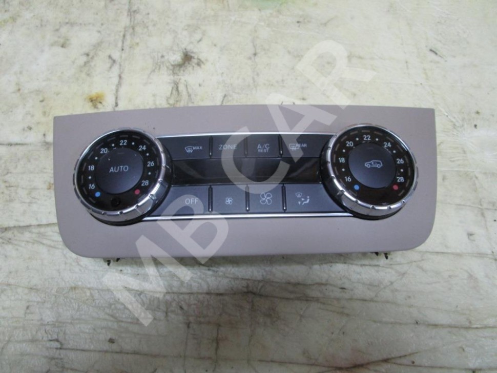 Панель управления климатом MERCEDES-BENZ M-класс W166 (2011 - 2015) фото 1 — Разборка Мерседес