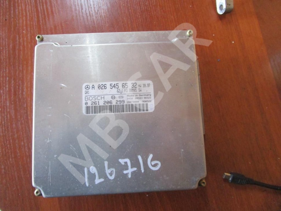 Блок управления двигателем MERCEDES-BENZ E-класс W210/S210 (1995 - 1999) фото 1 — Разборка Мерседес