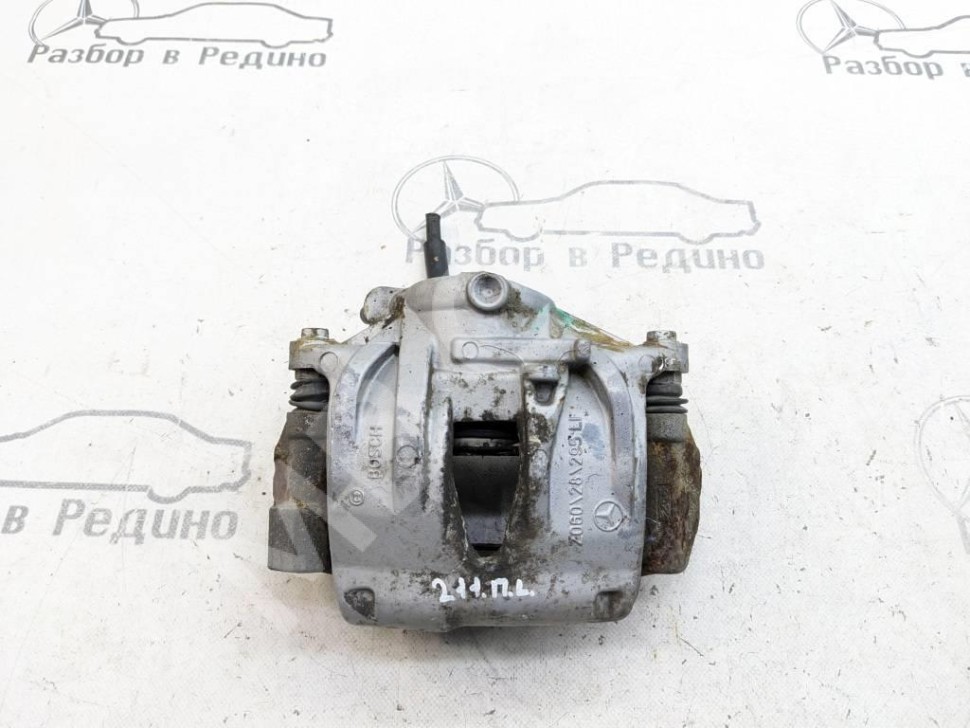 Суппорт передний левый MERCEDES-BENZ E-класс W211/S211 рестайлинг (2006 - 2009) фото 1 &mdash; Разборка Мерседес
