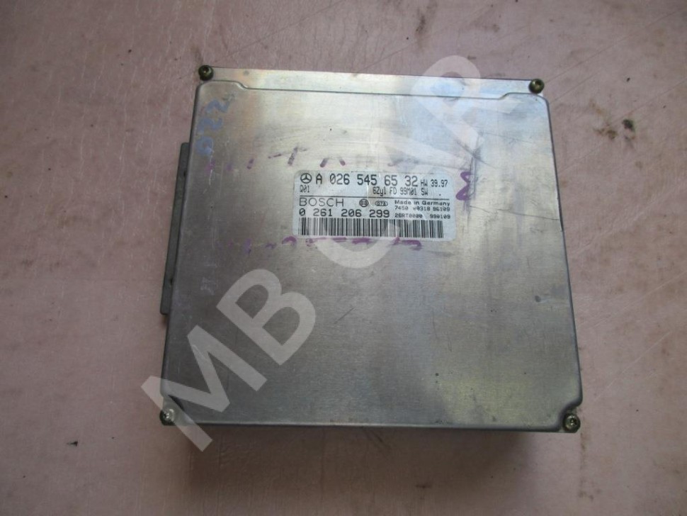 Блок управления двигателем MERCEDES-BENZ S-класс W220 (1998 - 2005) фото 1 &mdash; Разборка Мерседес