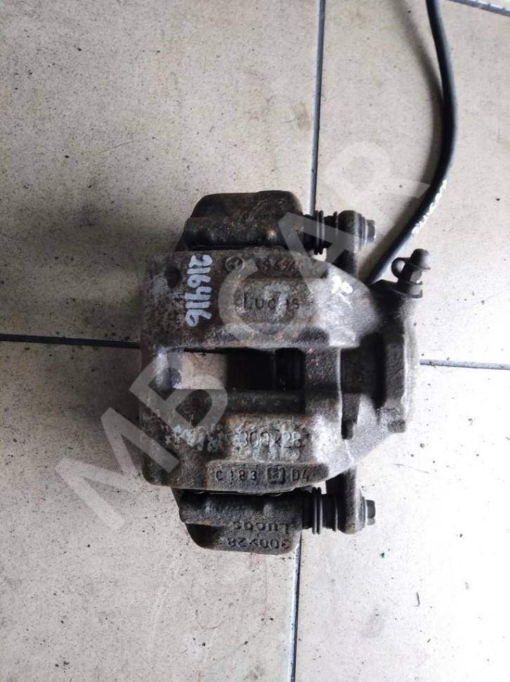 Суппорт передний левый MERCEDES-BENZ CLK-класс C209/A209 (2002 - 2005) фото 1 &mdash; Разборка Мерседес