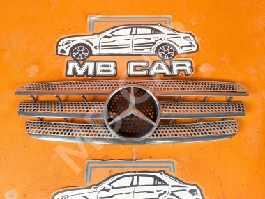 Решетка радиатора MERCEDES-BENZ M-класс W163 рестайлинг (2001 - 2005) &mdash; Разборка Мерседес