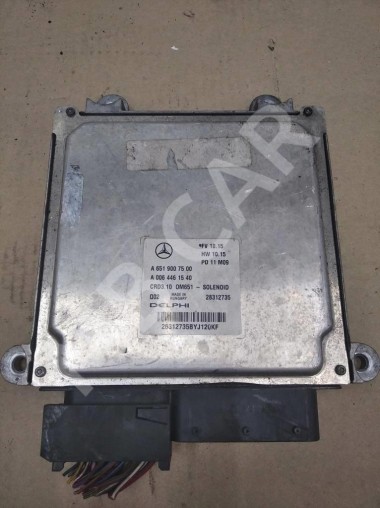 Блок управления двигателем MERCEDES-BENZ C-класс W204/S204/С204 рестайлинг (2011 - 2015) — Разборка Мерседес