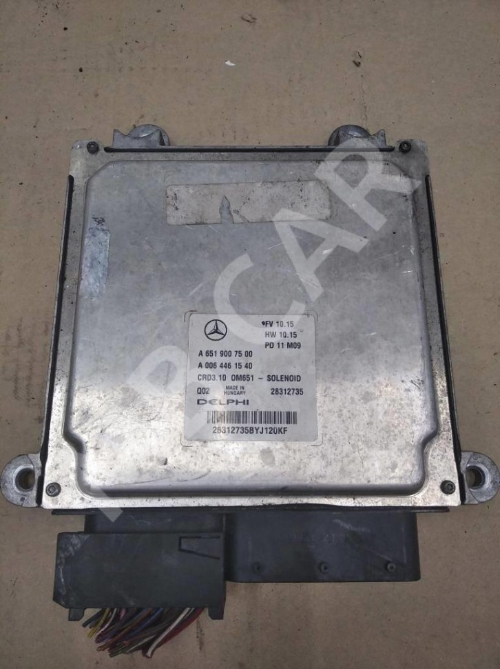 Блок управления двигателем MERCEDES-BENZ C-класс W204/S204/С204 рестайлинг (2011 - 2015) фото 1 — Разборка Мерседес