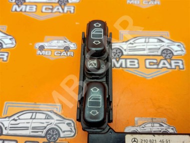 Блок кнопок стеклоподъемников MERCEDES-BENZ E-класс W210/S210 рестайлинг (1999 - 2003) — Разборка Мерседес