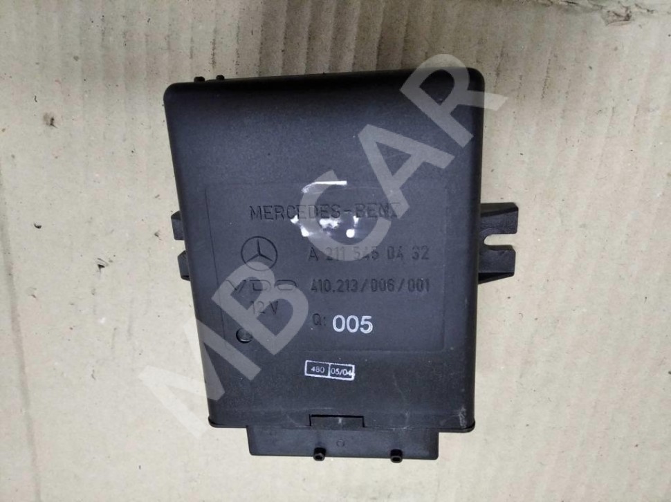 Блок пневмоподвески MERCEDES-BENZ E-класс W211/S211 (2002 - 2006) фото 1 — Разборка Мерседес