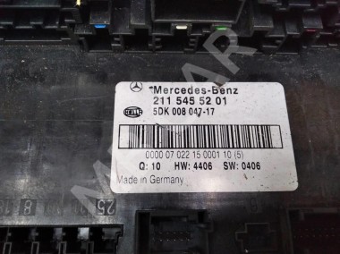 Блок SAM задний MERCEDES-BENZ E-класс W211/S211 рестайлинг (2006 - 2009) — Разборка Мерседес