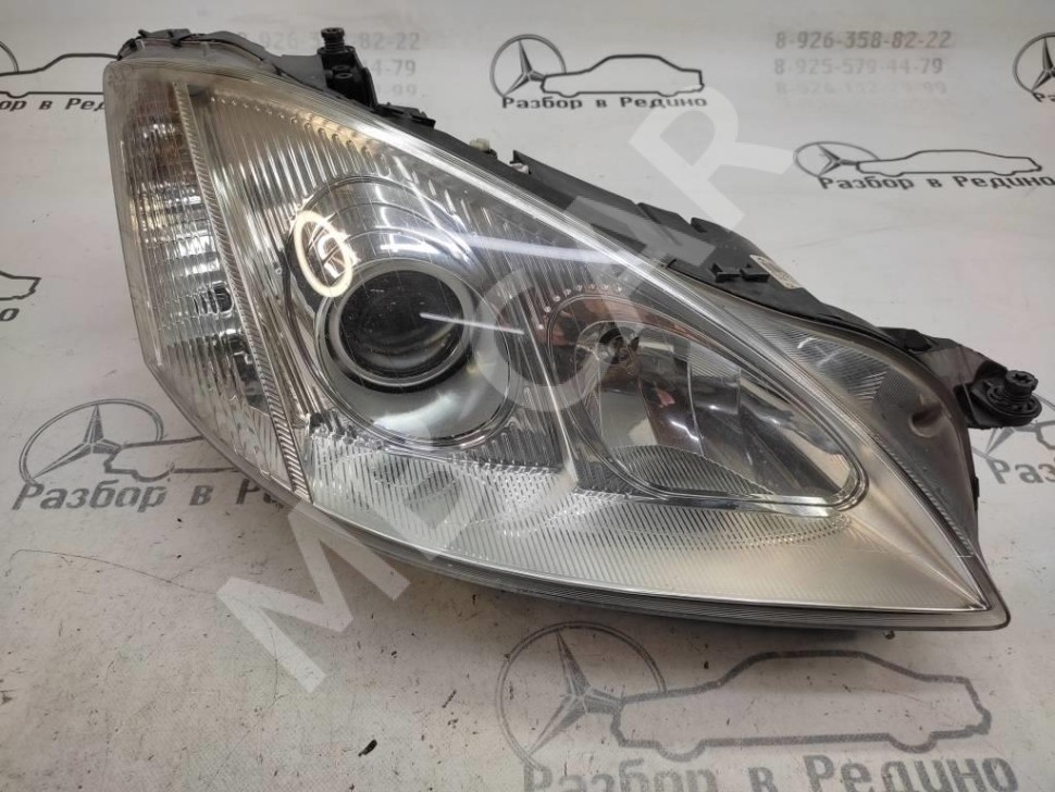 Фара правая MERCEDES-BENZ S-класс W221 (2005 - 2009) фото 1 — Разборка Мерседес