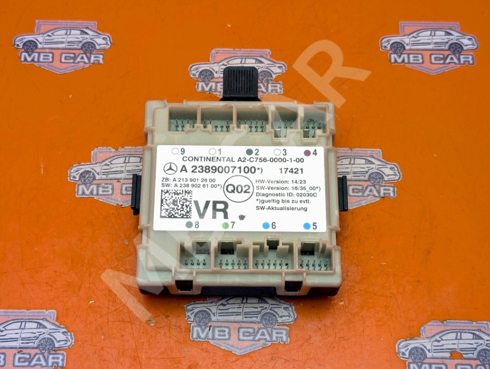 Блок двери MERCEDES-BENZ E-класс W213/S213/C238/A238 (2016 - 2021) фото 1 — Разборка Мерседес