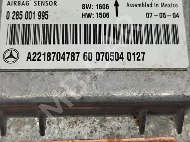 Блок AIRBAG MERCEDES-BENZ S-класс W221 (2005 - 2009) — Разборка Мерседес
