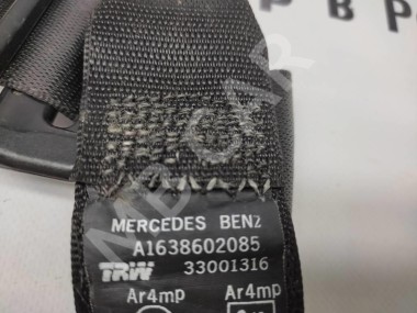 Ремень безопасности задний правый MERCEDES-BENZ M-класс W163 рестайлинг (2001 - 2005) — Разборка Мерседес