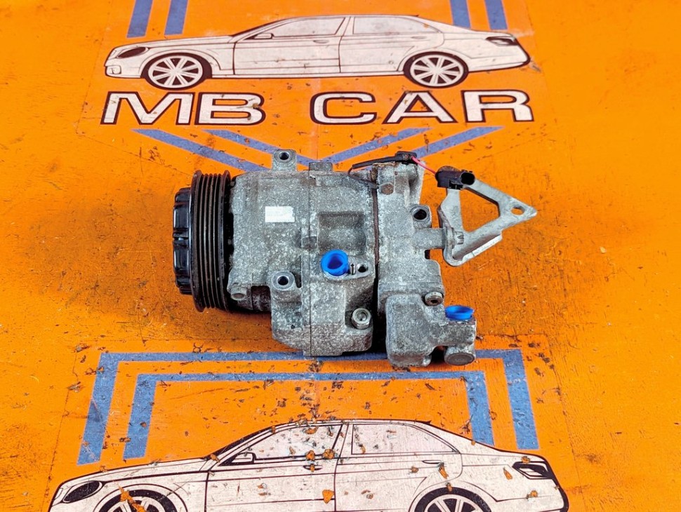 Компрессор кондиционера MERCEDES-BENZ A-класс W168 рестайлинг (2001 - 2004) A 210 2.1 AT (140 л.с.) фото 1 &mdash; Разборка Мерседес