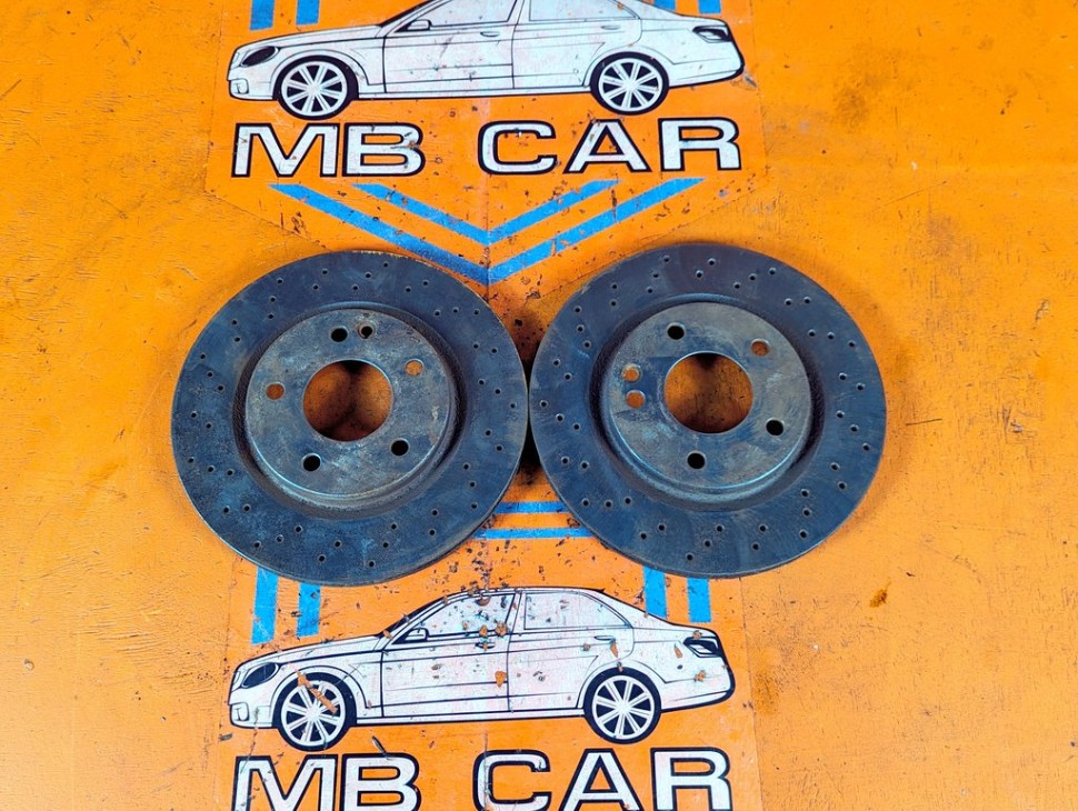 Диски тормозные перед MERCEDES-BENZ A-класс W168 рестайлинг (2001 - 2004) фото 1 &mdash; Разборка Мерседес
