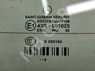 Стекло заднее MERCEDES-BENZ E-класс W212/S212/C207/A207 (2009 - 2013) — Разборка Мерседес