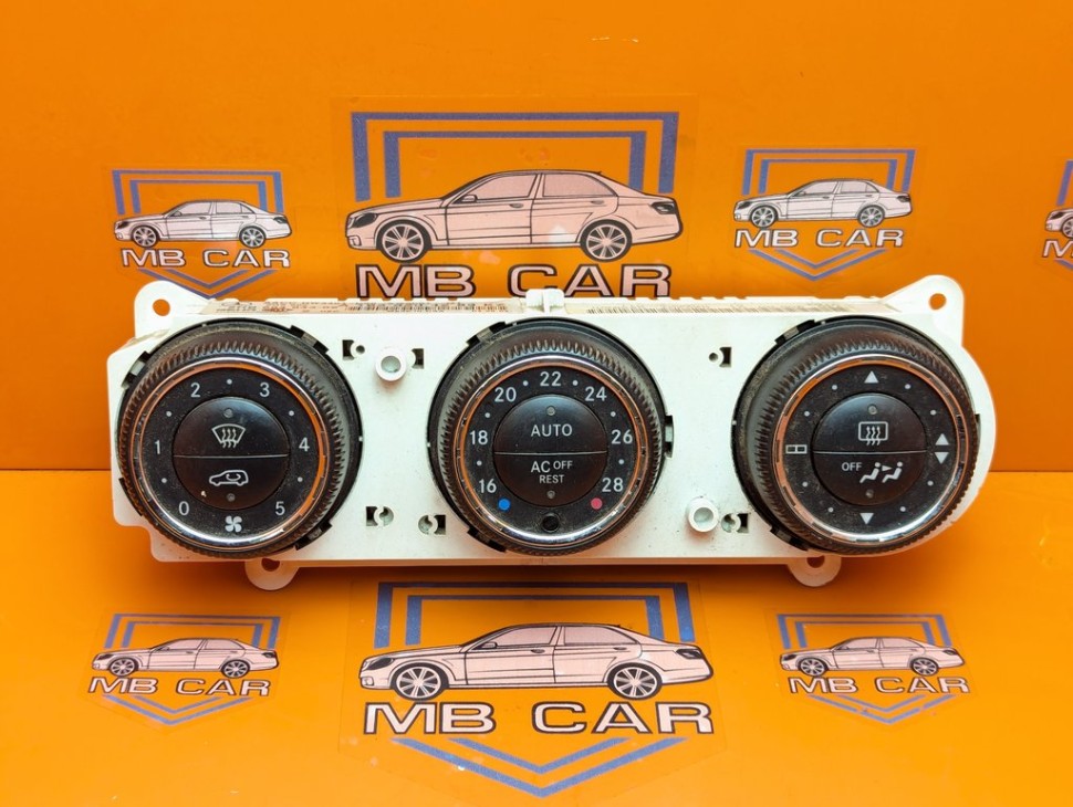 Панель управления климатом MERCEDES-BENZ M-класс W163 рестайлинг (2001 - 2005) фото 1 &mdash; Разборка Мерседес