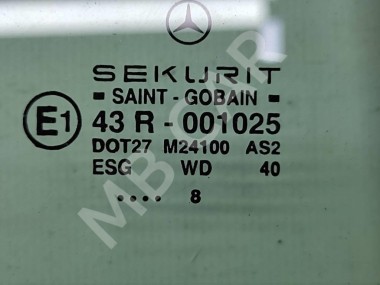 Стекло заднее правое MERCEDES-BENZ E-класс W210/S210 (1995 - 1999) — Разборка Мерседес