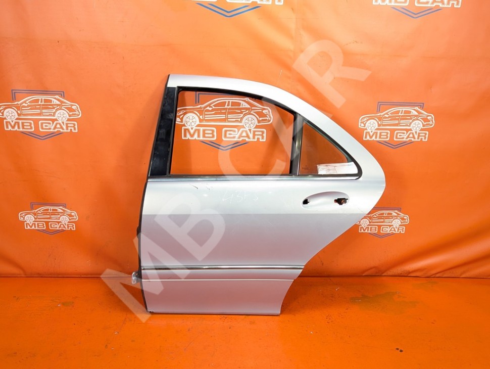 Дверь задняя левая MERCEDES-BENZ S-класс W220 (1998 - 2005) фото 1 &mdash; Разборка Мерседес