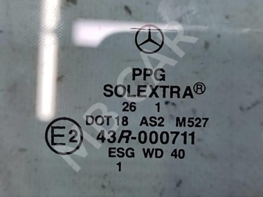 Стекло переднее правое MERCEDES-BENZ E-класс W210/S210 рестайлинг (1999 - 2003) — Разборка Мерседес