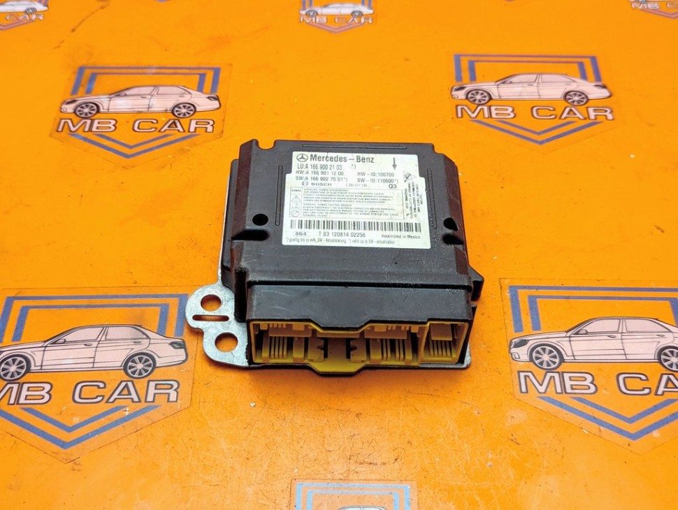 Блок AIRBAG MERCEDES-BENZ M-класс W166 (2011 - 2015) ML 350 3.5 4MATIC 7G-Tronic (306 л.с.) фото 1 &mdash; Разборка Мерседес