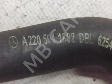 Патрубок ОЖ MERCEDES-BENZ S-класс W220 рестайлинг (2002 - 2005) — Разборка Мерседес