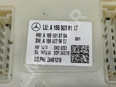 Блок SAM задний MERCEDES-BENZ GLS-класс X166 (2015 - 2019) — Разборка Мерседес