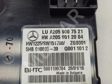 Блок климата MERCEDES-BENZ C-класс W205/S205/C205/A205 (2014 - 2018) — Разборка Мерседес