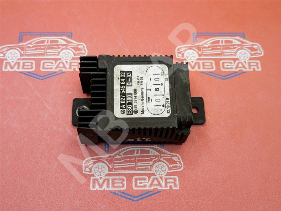 Блок вентилятора MERCEDES-BENZ S-класс W220 (1998 - 2005) фото 1 — Разборка Мерседес