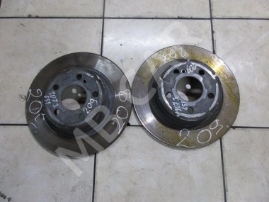 Диски тормозные зад MERCEDES-BENZ E-класс W212/S212/C207/A207 рестайлинг (2013 - 2016) — Разборка Мерседес