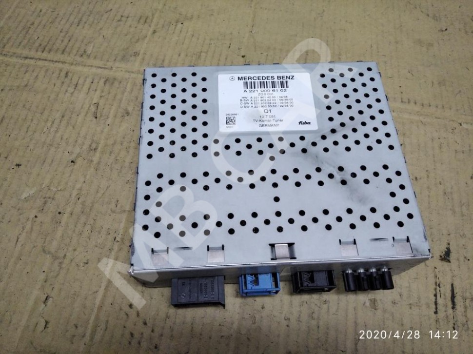 ТВ-Тюнер MERCEDES-BENZ E-класс W212/S212/C207/A207 (2009 - 2013) фото 1 &mdash; Разборка Мерседес