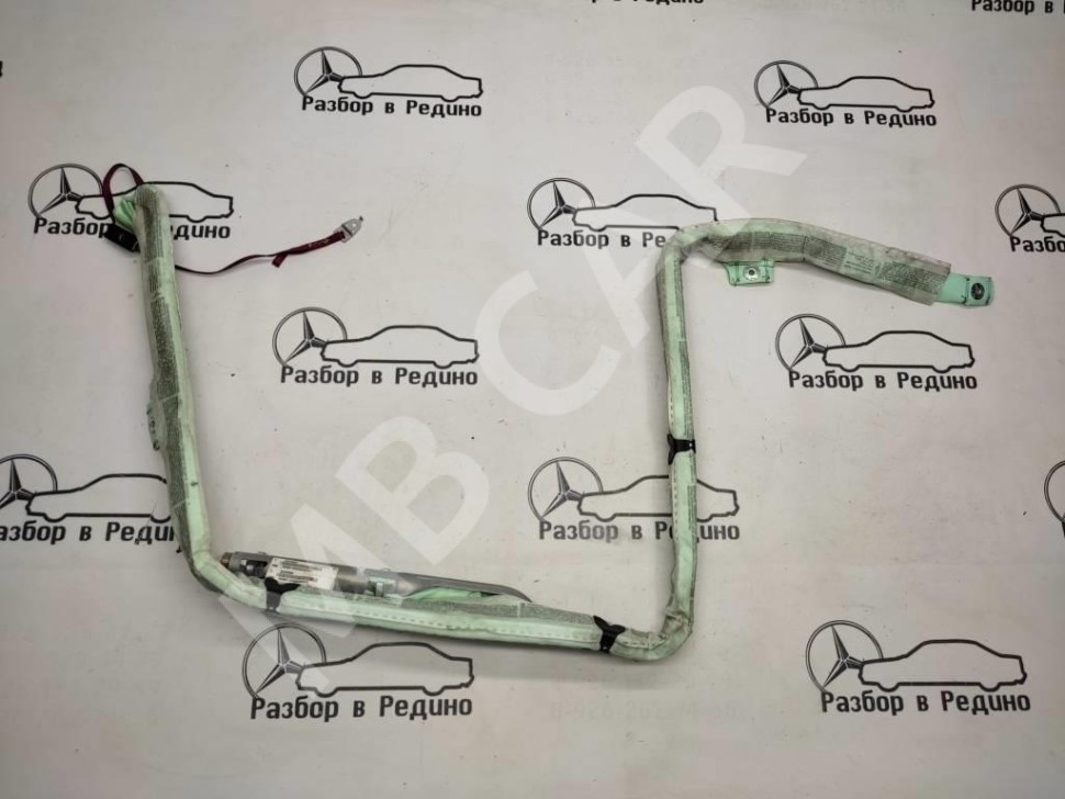 Шторка безопасности левая MERCEDES-BENZ M-класс W164 рестайлинг (2008 - 2011) фото 1 — Разборка Мерседес