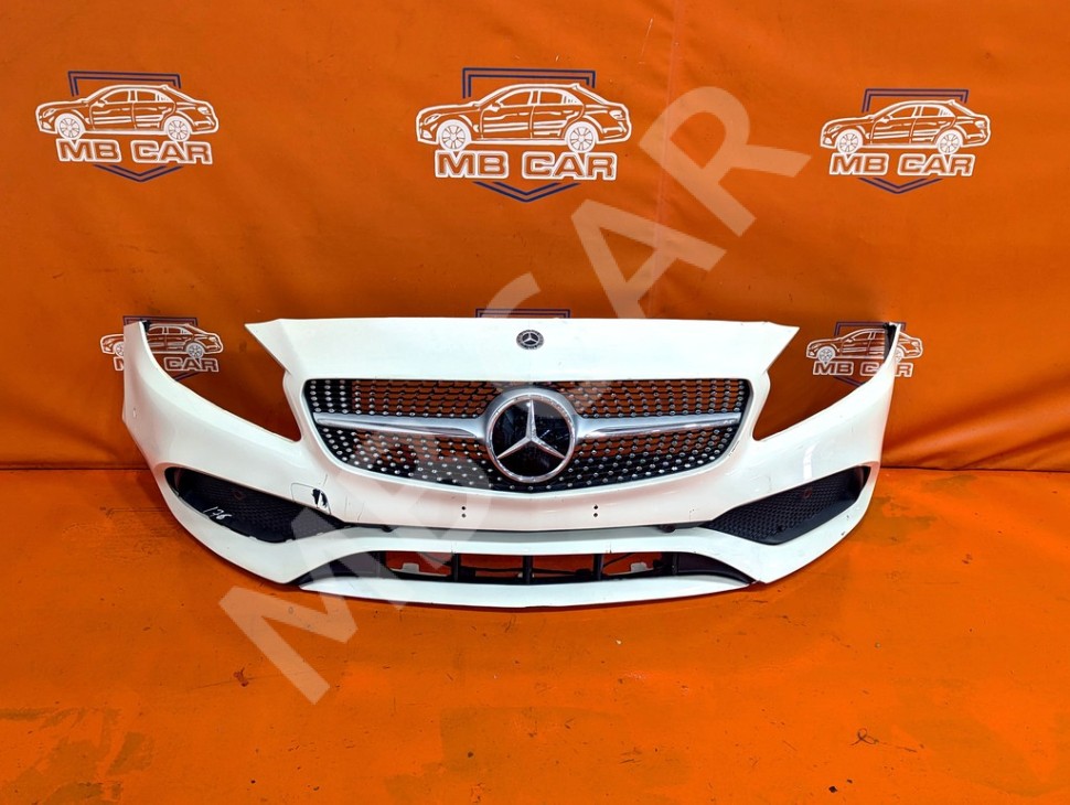 Бампер передний MERCEDES-BENZ A-класс AMG W176 рестайлинг (2015 - 2018) фото 1 &mdash; Разборка Мерседес