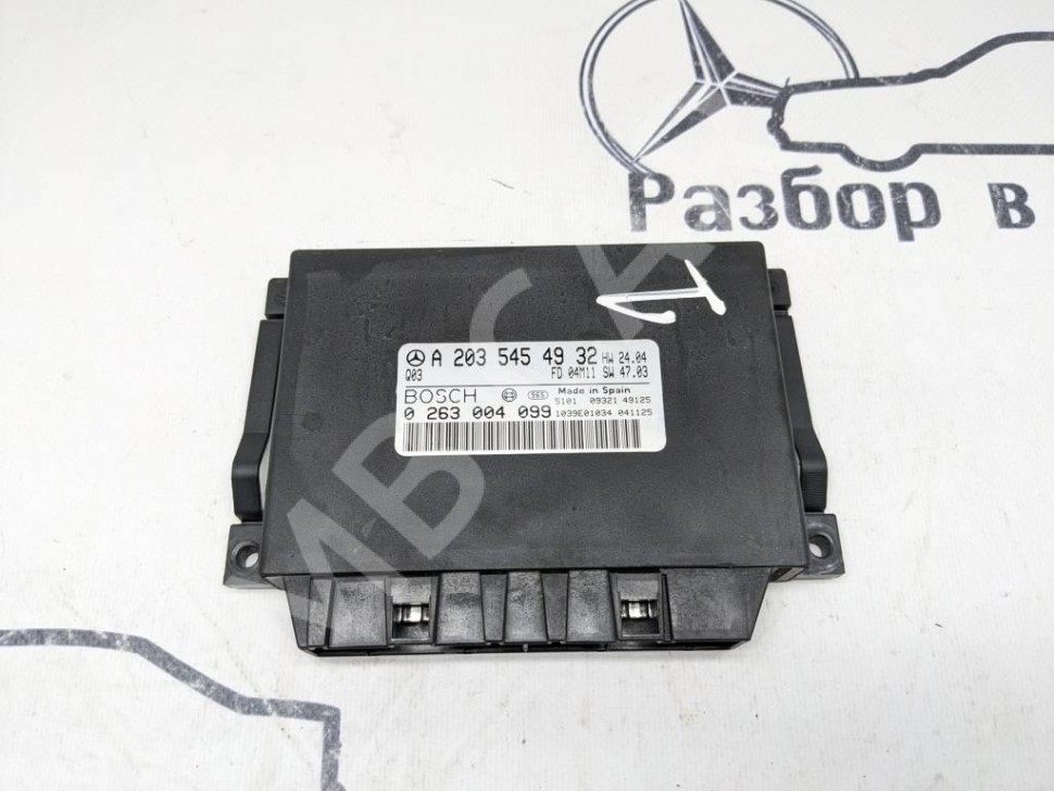 Блок парктроников MERCEDES-BENZ CLK-класс C209/A209 (2002 - 2005) фото 1 &mdash; Разборка Мерседес