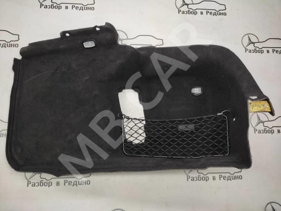 Обшивка багажника MERCEDES-BENZ S-класс W222/C217/A217 рестайлинг (2017 - 2020) фото 1 — Разборка Мерседес