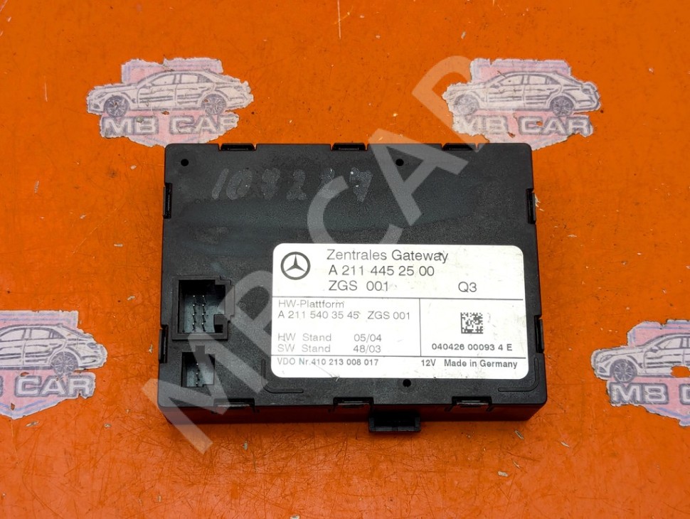 Блок ZGW CGW MERCEDES-BENZ E-класс W211/S211 (2002 - 2006) фото 1 — Разборка Мерседес