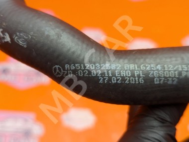 Патрубок ОЖ MERCEDES-BENZ B-класс W246 рестайлинг (2014 - 2018) &mdash; Разборка Мерседес