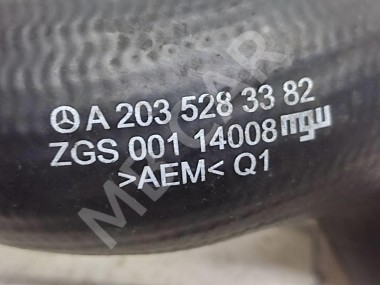 Патрубок интеркулера MERCEDES-BENZ C-класс W203/S203/CL203 (2000 - 2004) — Разборка Мерседес