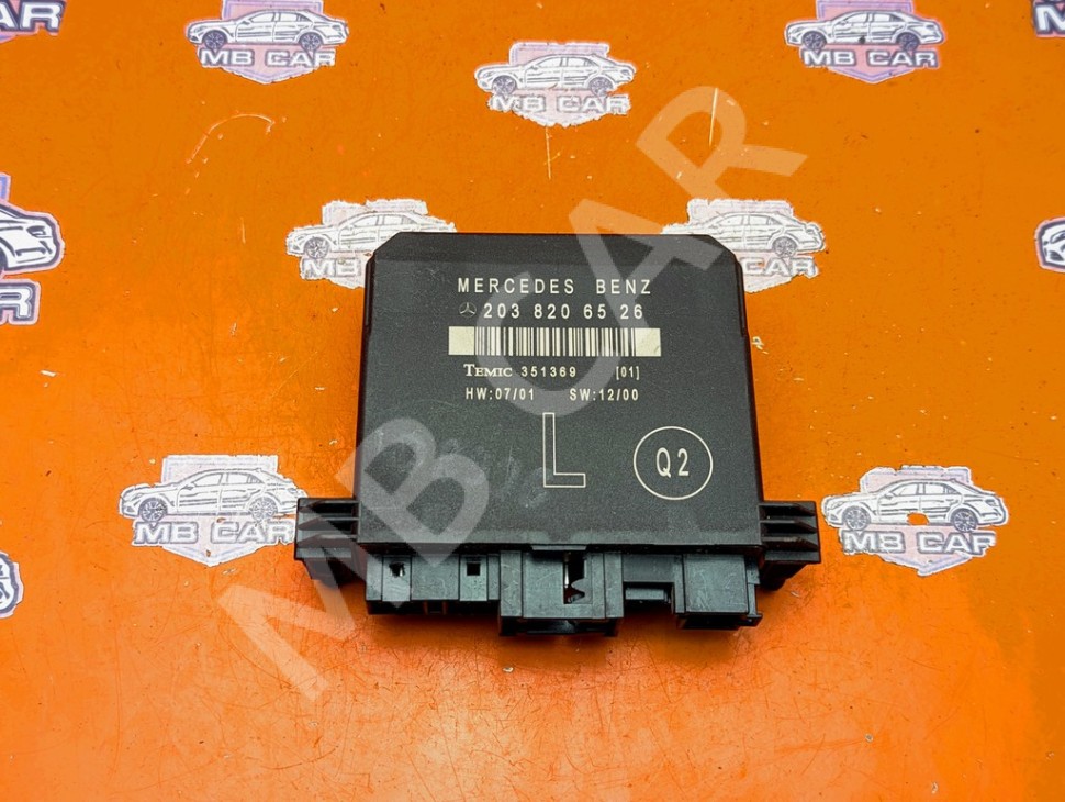 Блок двери MERCEDES-BENZ C-класс W203/S203/CL203 (2000 - 2004) фото 1 — Разборка Мерседес