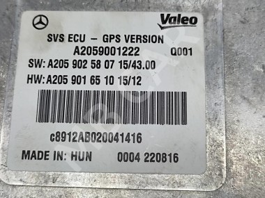 Блок камеры MERCEDES-BENZ GLC-класс X253 (2015 - 2019) — Разборка Мерседес