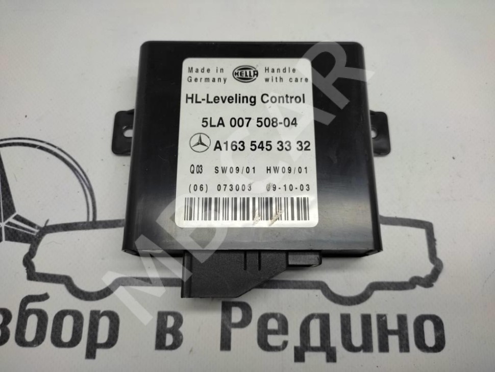 Блок корректора фар MERCEDES-BENZ M-класс W163 рестайлинг (2001 - 2005) фото 1 &mdash; Разборка Мерседес