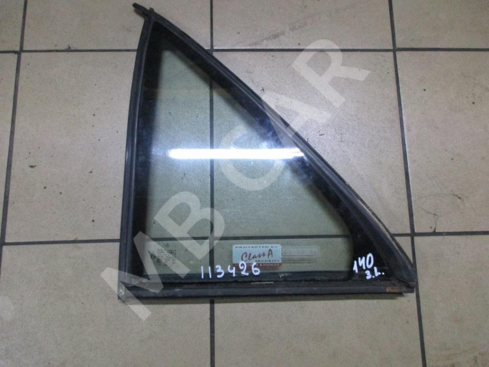 Стекло заднее левое MERCEDES-BENZ S-класс W140 (1991 - 1998) фото 1 &mdash; Разборка Мерседес