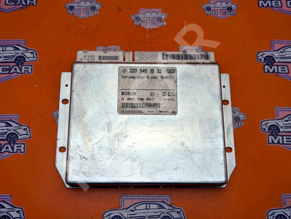 Блок ESP+PML MERCEDES-BENZ S-класс W220 (1998 - 2005) фото 1 — Разборка Мерседес