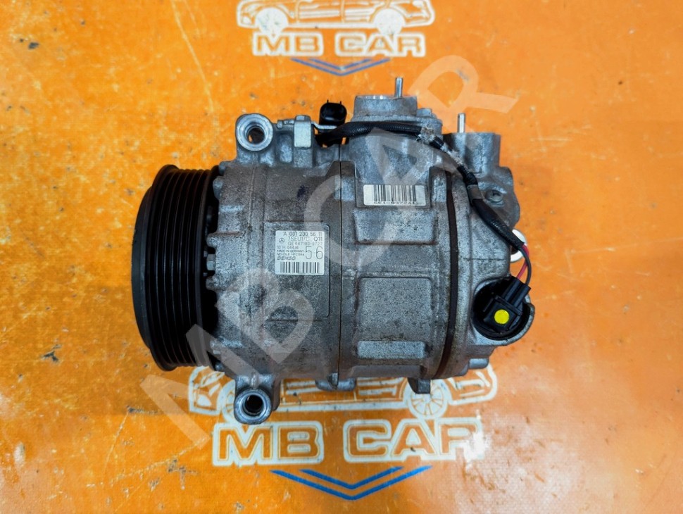 Компрессор кондиционера MERCEDES-BENZ C-класс W203/S203/CL203 рестайлинг (2004 - 2008) фото 1 — Разборка Мерседес