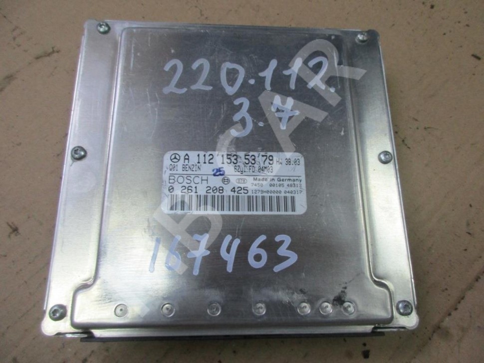 Блок управления двигателем MERCEDES-BENZ S-класс W220 (1998 - 2005) фото 1 — Разборка Мерседес