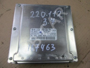 Блок управления двигателем MERCEDES-BENZ S-класс W220 (1998 - 2005) — Разборка Мерседес