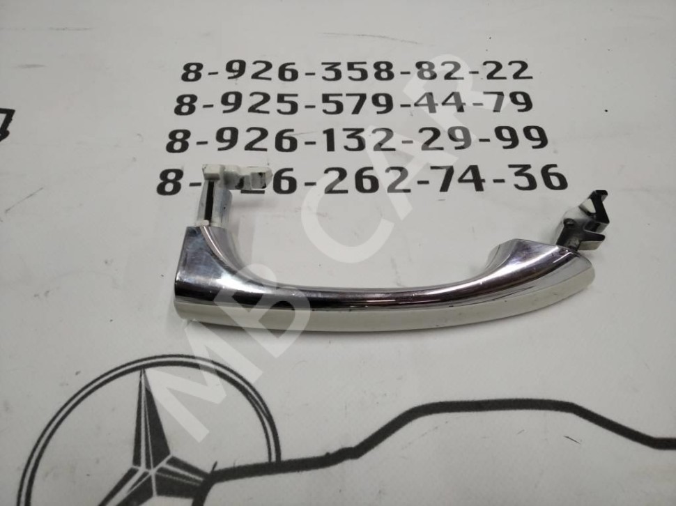 Ручка двери наружняя MERCEDES-BENZ E-класс W211/S211 рестайлинг (2006 - 2009) фото 1 — Разборка Мерседес