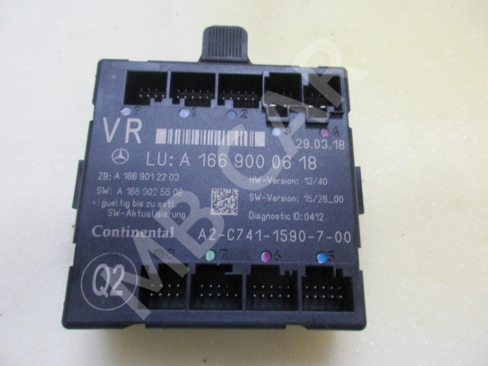 Блок двери MERCEDES-BENZ GLE-класс W166 (2015 - 2018) фото 1 — Разборка Мерседес